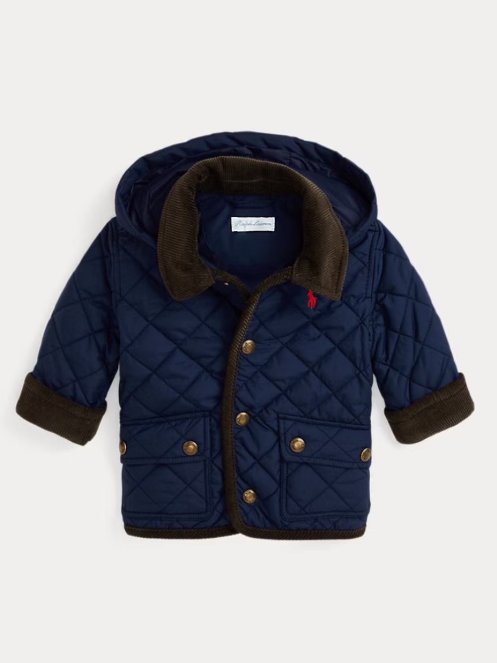Ralph Lauren Toddler Hooded Barn Jacket - 12m